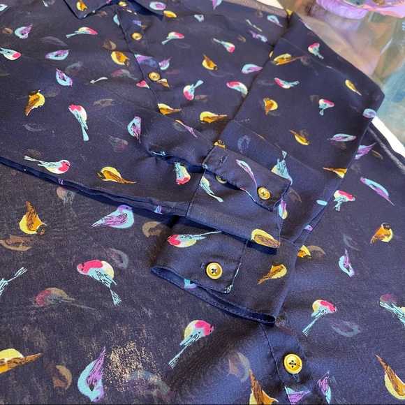 PaperMoon’ Chiffon Button Down - Picture 7 of 7